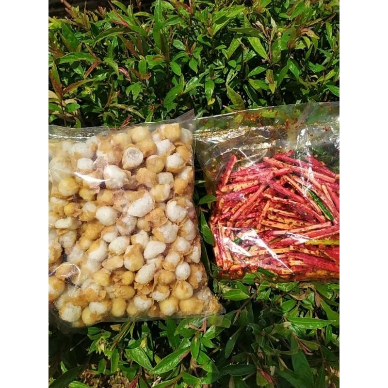 

kerupuk beton+siomay 1kilo dapet 2 varian rasa,original+pedas