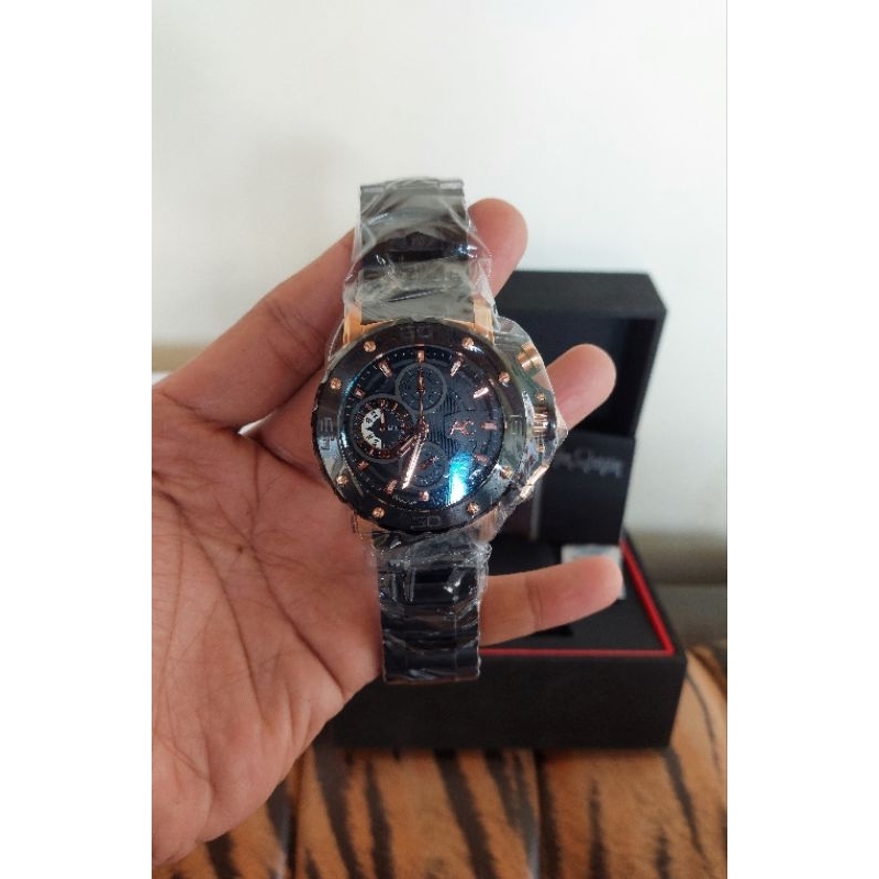 jam tangan Alexandre Christie 9205 rosegold kondisi baru bukan second