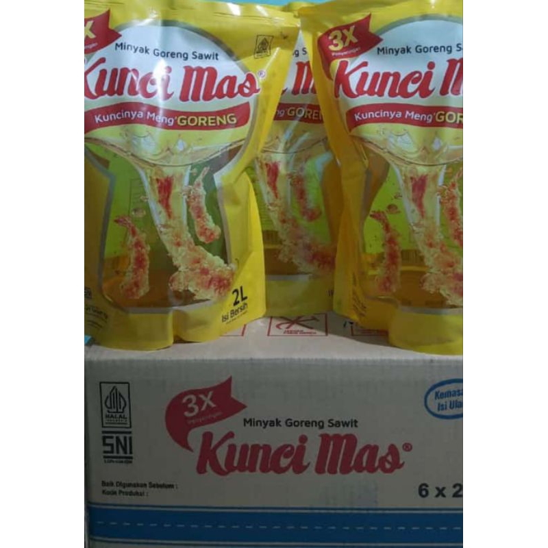 

Minyak Goreng Kunci Mas Pouch 2 Liter