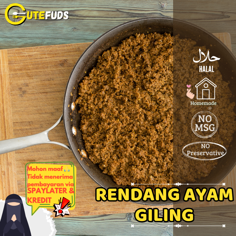 

RENDANG AYAM GILING MPASI NO MSG HOMEMADE