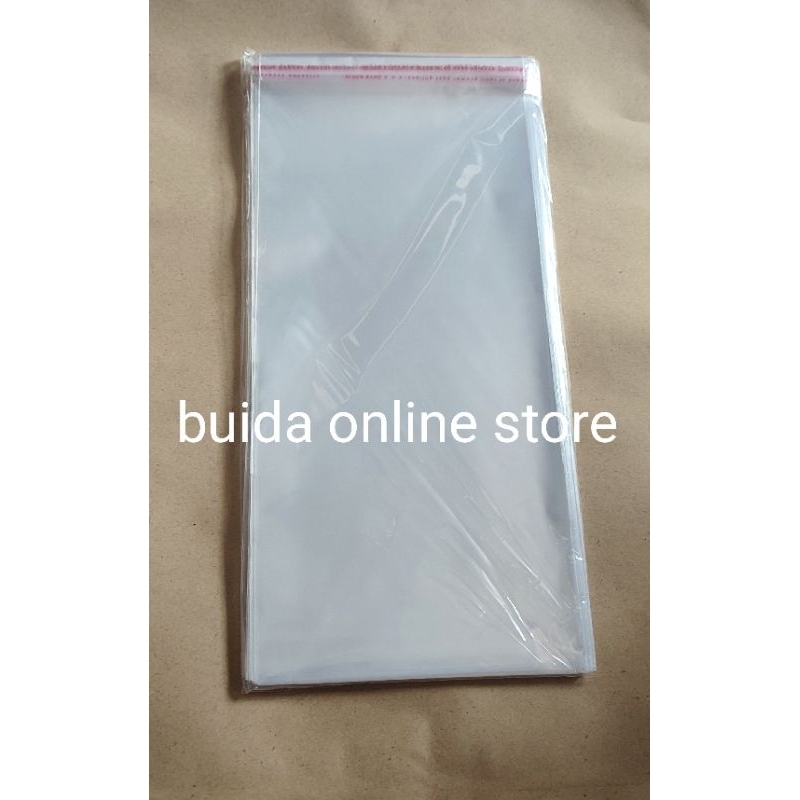 

Ecer Plastik OPP Bening ukuran 10x24 12x24 15x24 16x24 17x24 Bungkus Kartu Ucapan Souvenir Pensleeve