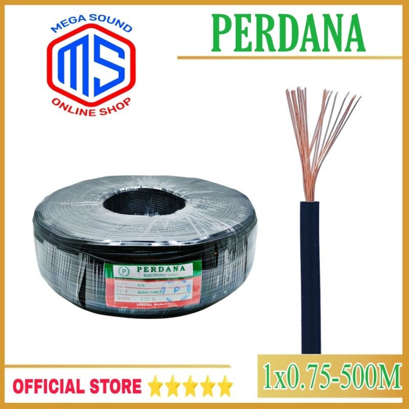 Kabel NYAF 0.75 Perdana Kabel 1x0.75 Perdana 500M