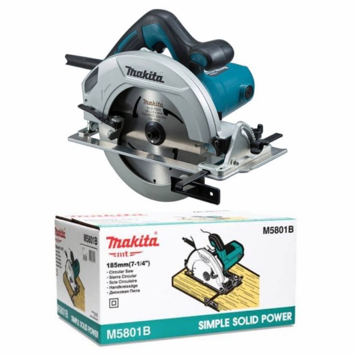 MAKITA M5801B Mesin CIRCLE SAW CIRCULAR SAW 7"