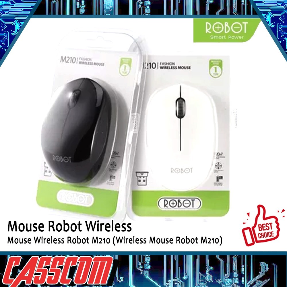 Mouse Wireless Robot M210 (Wireless Mouse Robot M210)