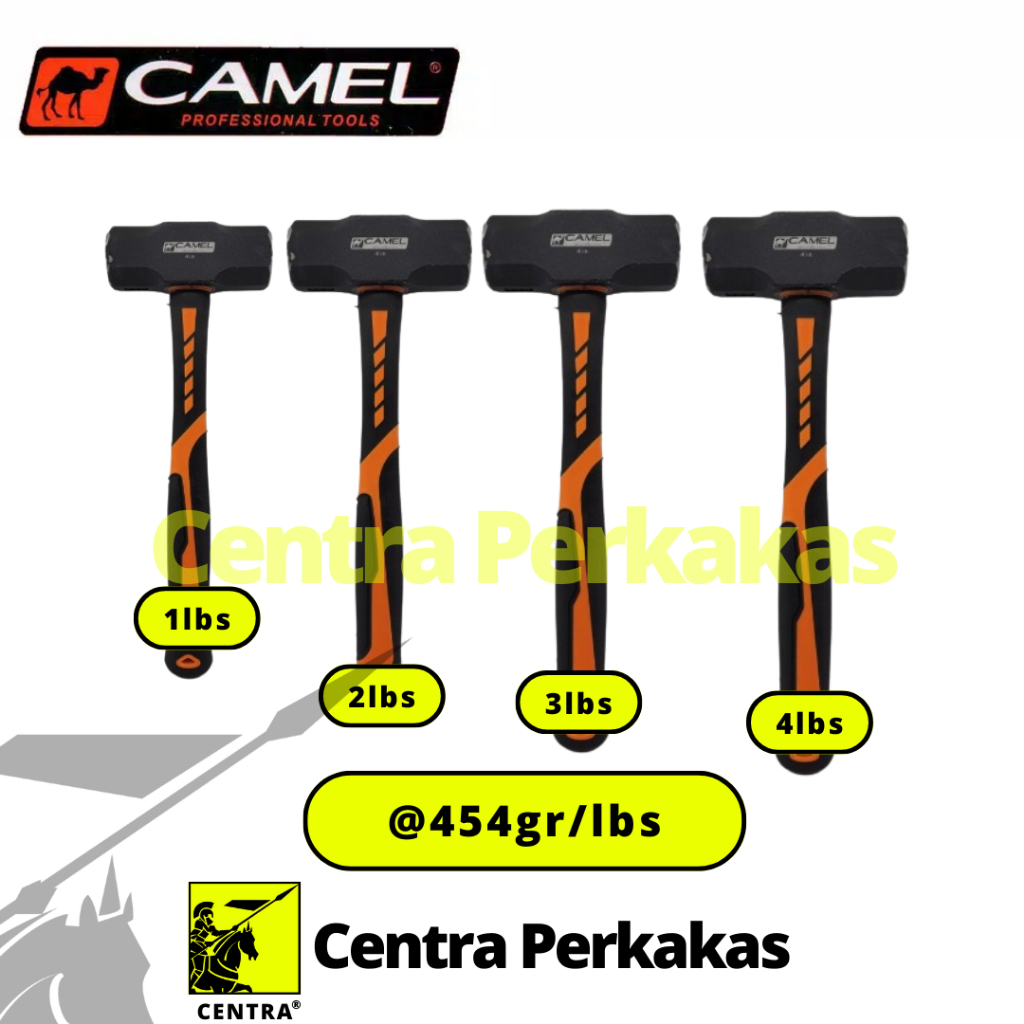 CAMEL Palu Batu (sledge hammer) Gagang Fiber 1LB