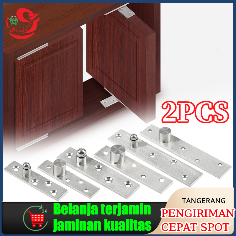 2set Engsel Pivot Pintu Kayu Engsel Putar Pintu Kayu Engsel Putar Engsel Pivot Pintu