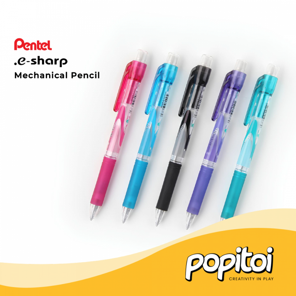 

Pentel e-Sharp AZ125 Mechanical Pencil 0.5 mm Pensil Mekanik