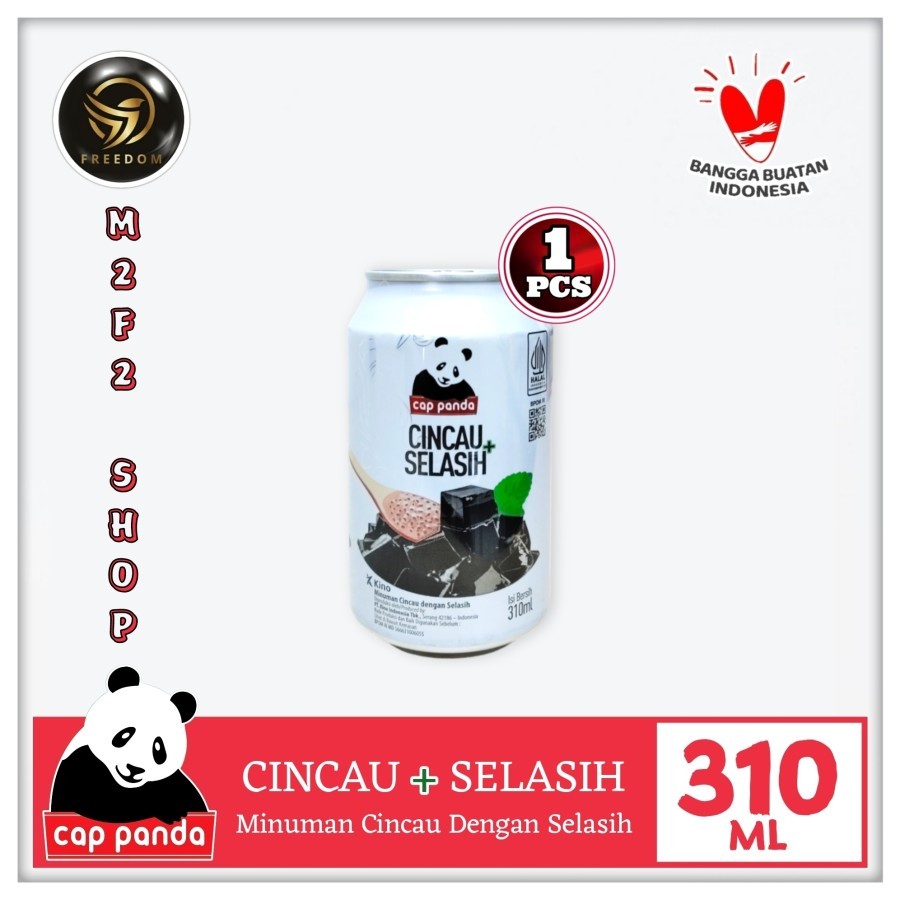 

Cap Panda Minuman Cincau Selasih Kaleng - 310 ml (Kemasan Satuan)