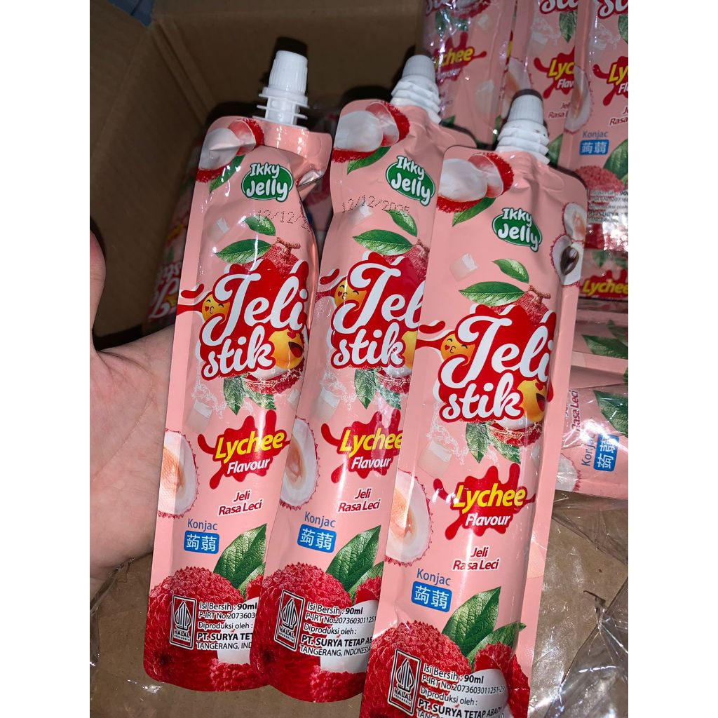 

PAKET USAHA - JELI STIK RASA BUAH KEMASAN 90ml