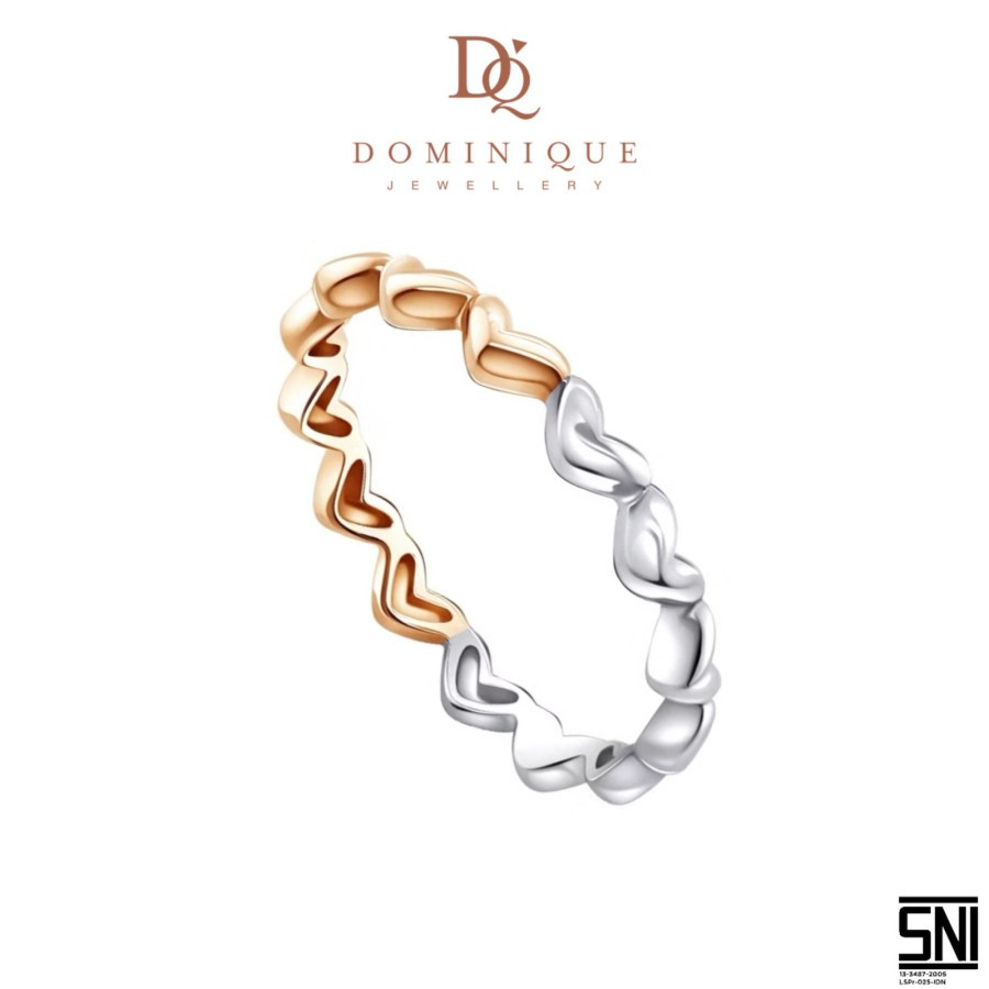 Cincin Sandra Dewi Gold Golden Love Melt Collections RI230475