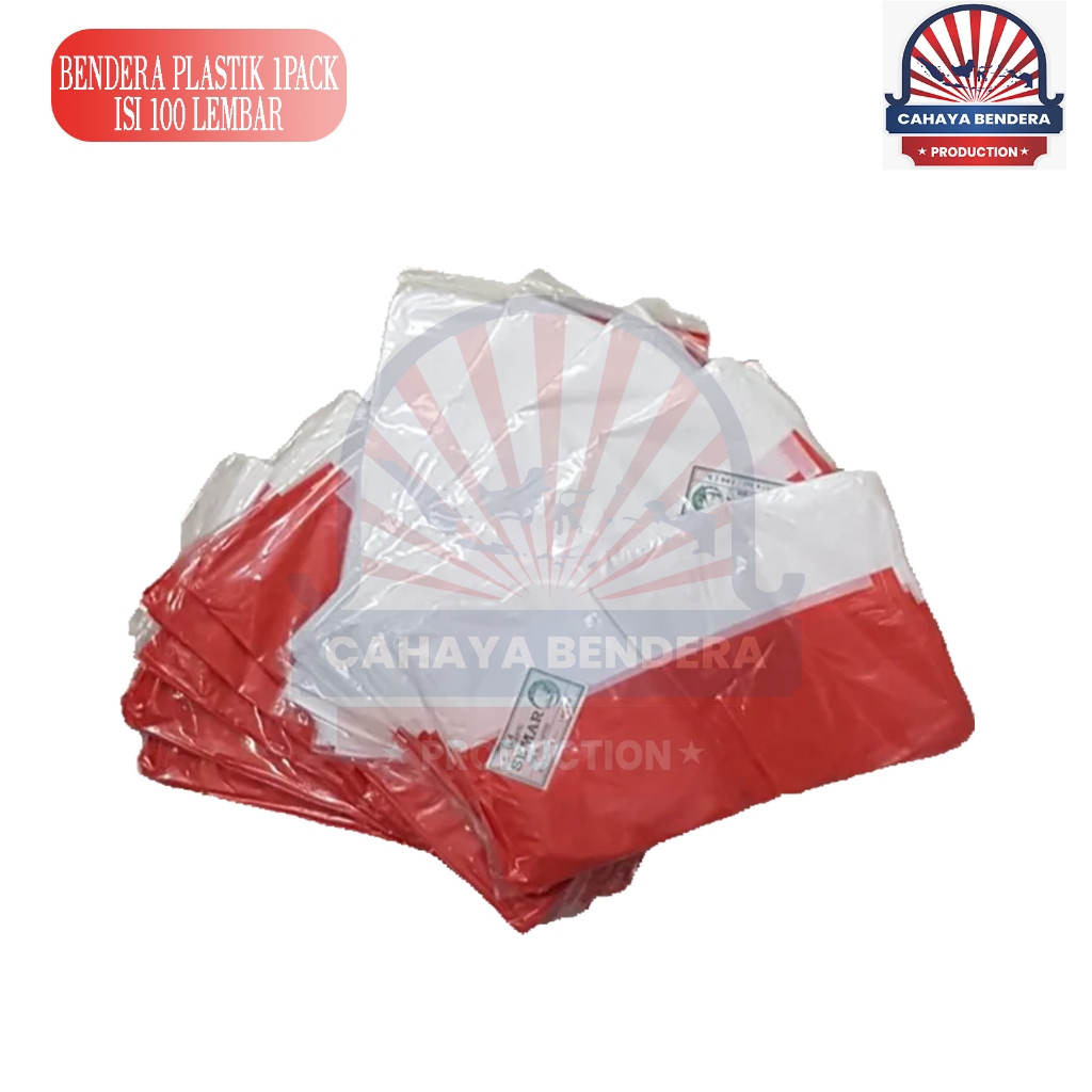 BENDERA PLASTIK MINI 1 PACK