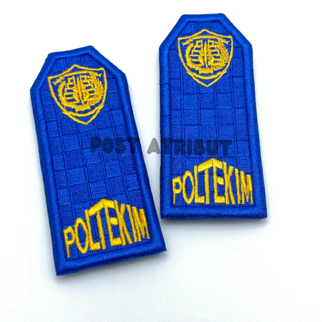 Evolet Bordir POLTEKIM / TARUNA POLTEKIM/ ATRIBUT TARUNA POLTEKIM