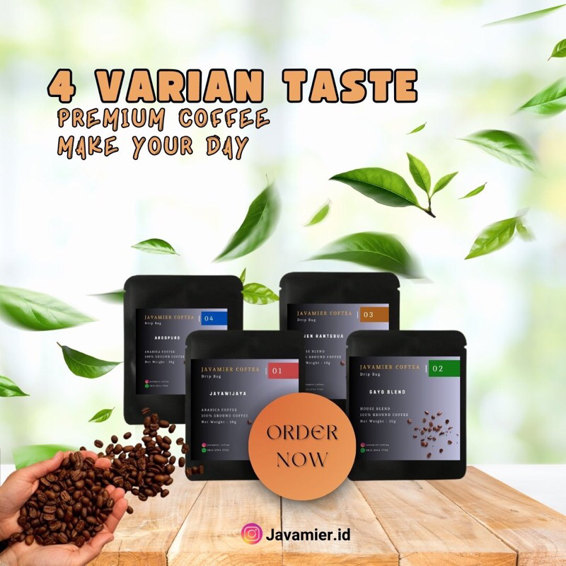 

Kopi Hitam kualitas premium Javamier