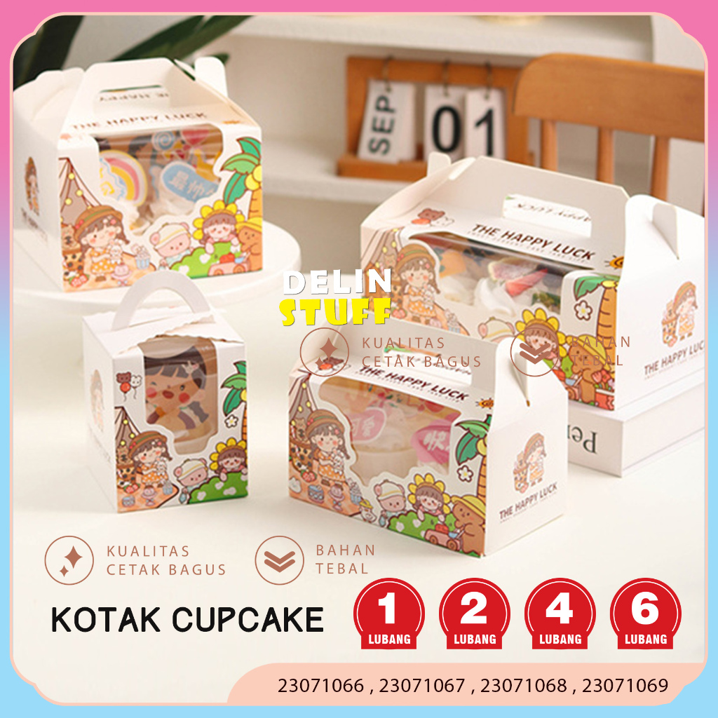 

Kotak Cupcake Muffin Box Gable Box Kotak Pudding Cupcake Box (23071066 23071067 23071068 23071069)