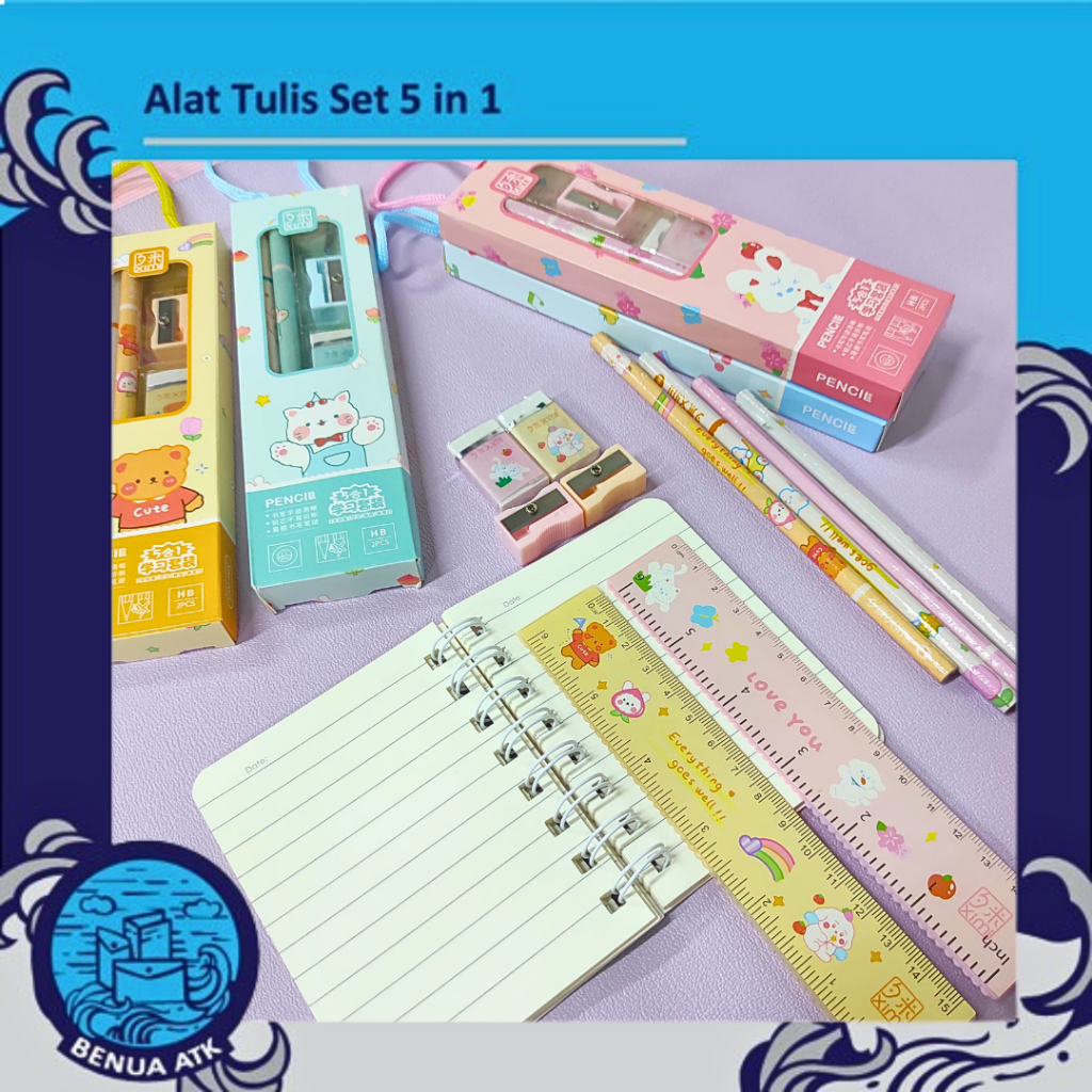 

Paket alat tulis sekolah / Back to school