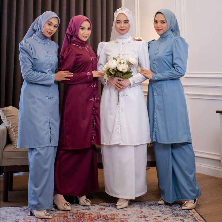 PERSADA SET KURUNG MELAYU - SET ROK MALAYSIA - KURUNG PAYET MEWAH