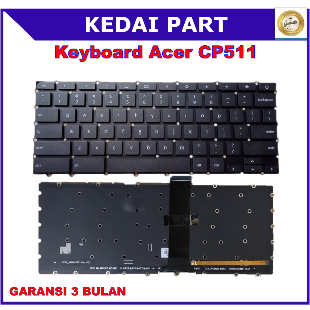 Keyboard Acer Chromebook Spin 11 CP511 CP511-1H CP511-1HN CP511-2HT R752 R752t R752tn