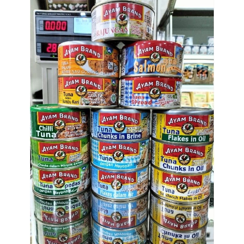

Ayam Brand Tuna Can Ikan Tuna Kaleng Impor & Lokal HALAL