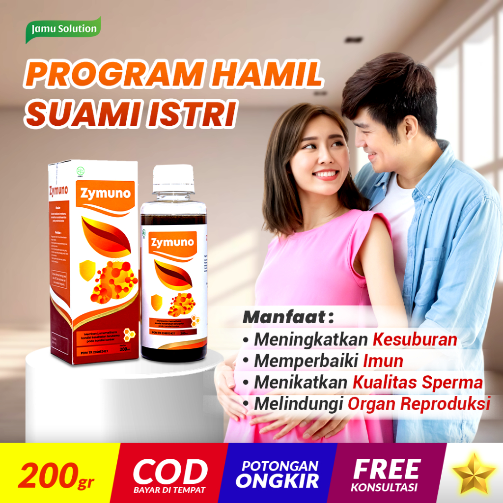 ZYMUNO Madu Original 100 % Asli Bantu Promil Suami Istri