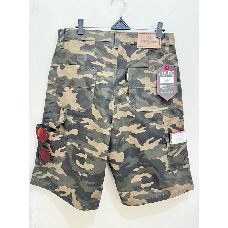 Celana Camo Loreng Carpenter Short Pants - Cargo Carpenter Pendek - Cargo Pendek Pria