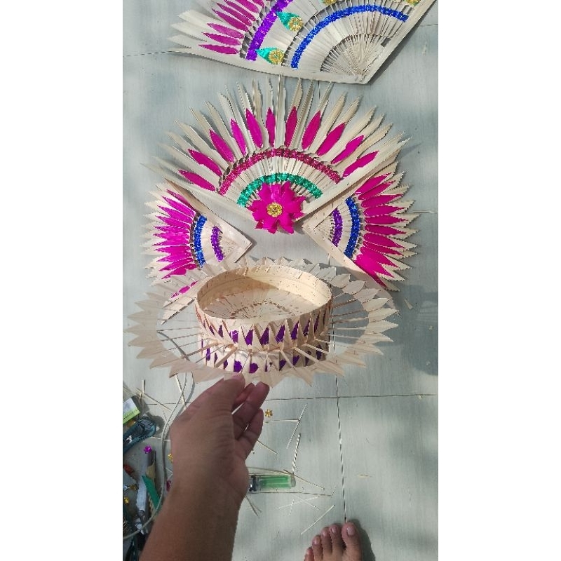 canang Bunter kepet/sampian cilli/ sampian gebogan /sampian aturan