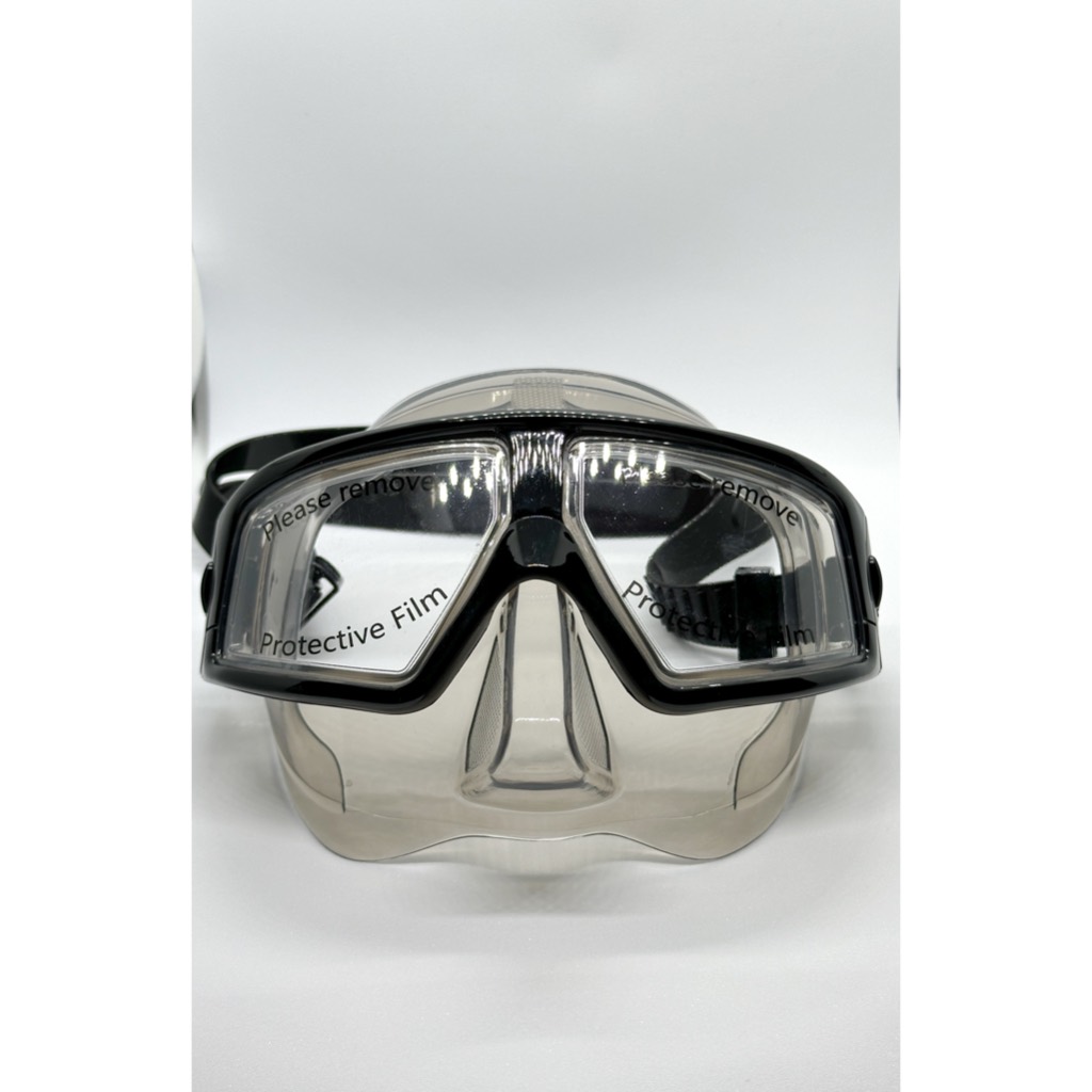 Freediving Mask - Transparant Black