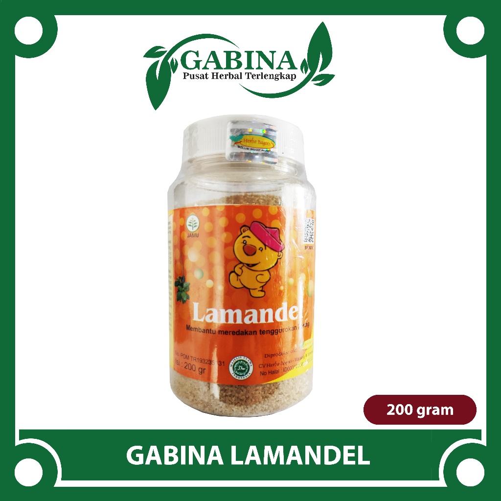 

LAMANDEL Bubuk 200 Gram / Kotak 12 Sachet | Obat Herbal Lamandel Bubuk - Lamandel Botol - Lamandel Sachet - Lamandel Kotak