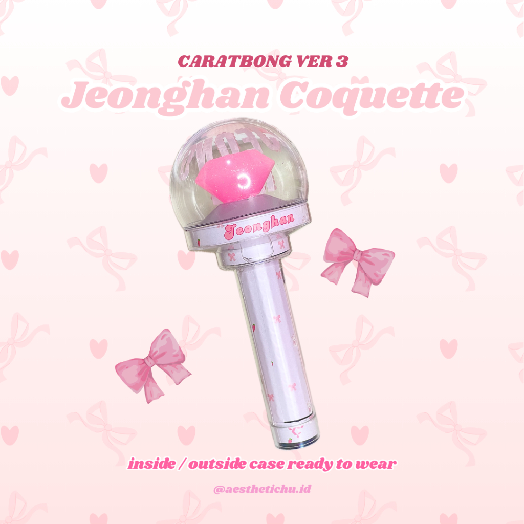 

Skin Sticker Decal JEONGHAN Caratbong Versi 3 Jeonghan Coquette version | Sticker saja bukan Lightstick by Aesthetichu