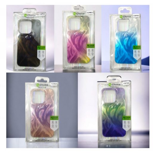 Case Shimering Glossy Rainbow [ Iphone Xs Max/Xr/Xs/X/7+/8+ ] Case Corak IP