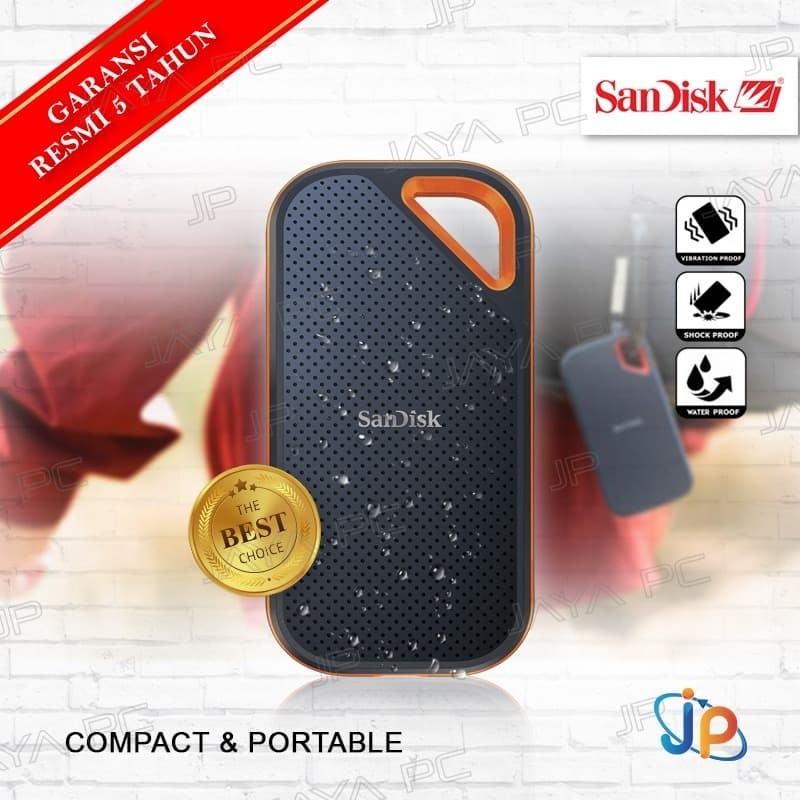 Sandisk SSD Extreme PRO External Portable 2TB USB C 3.1