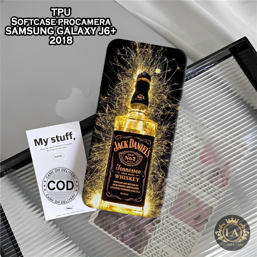 Case Samsung J6+ 2018 - Leviora Case - Fashion Case Branded - Softcase Samsung J6+ 2018 - Case Pro C