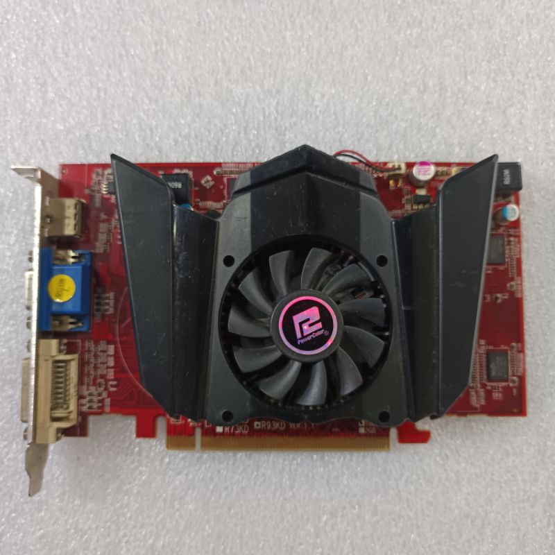 vga card pcie express 1gb ddr3 128bit ATI HD 5570 bekas murah original