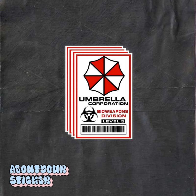 

STICKER PACK LABEL UMBRELLA
