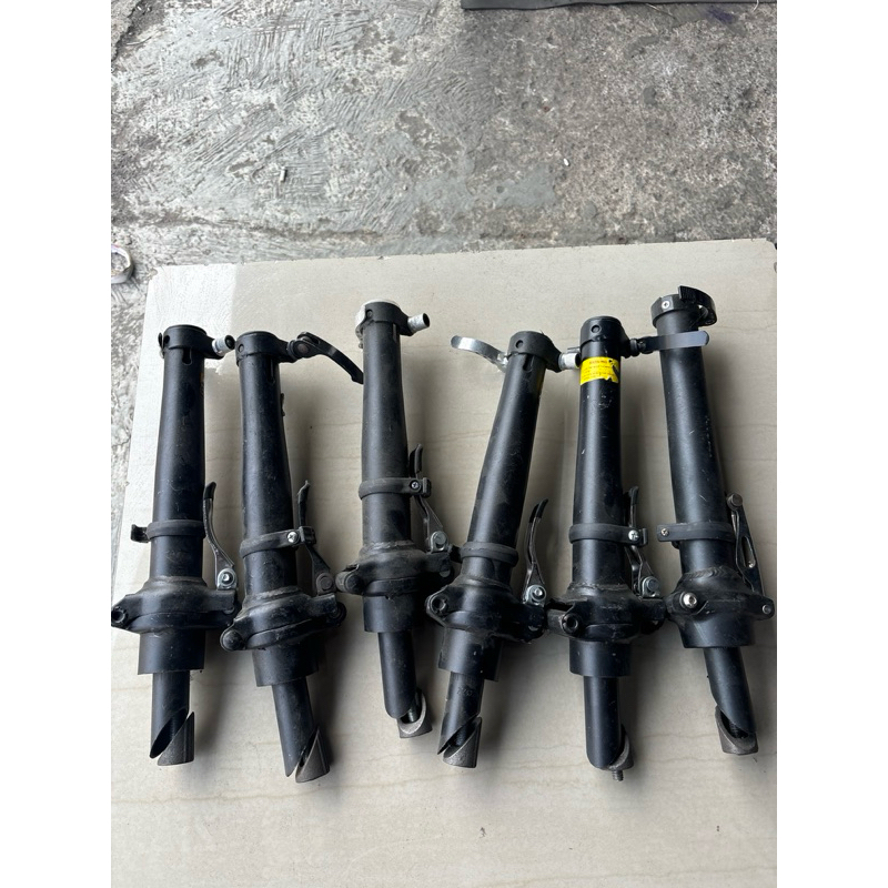 LECET handlepost oversize 25,4sambungan stang sepeda lipat 16 20