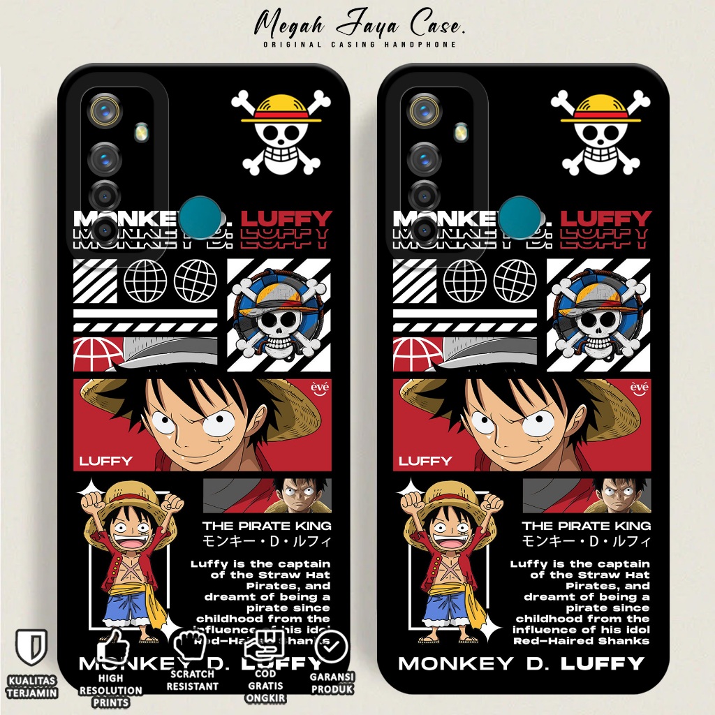 Case REALME 5 PRO - Casing REALME 5 PRO Motif ONE PIECE - Softcase Hp REALME 5 PRO - Kondom Hp - Pel