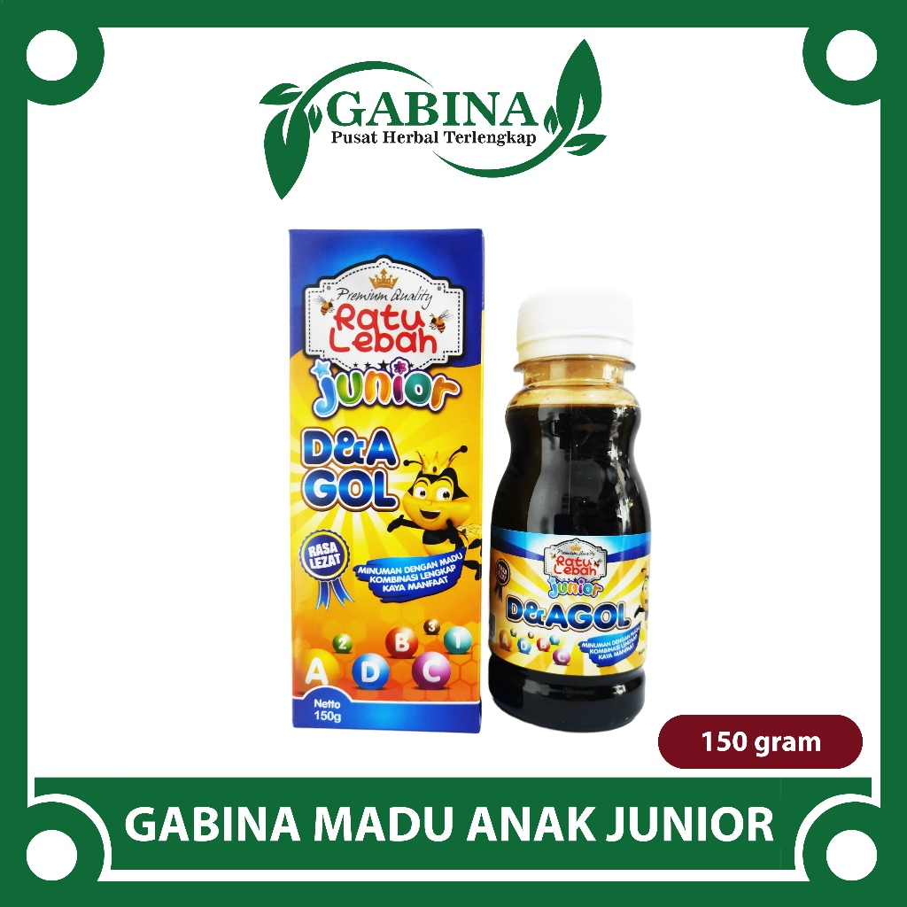 

Madu Anak Ratu Lebah Junior D&A Gol | Madu kombinasi lengkap kaya manfaat