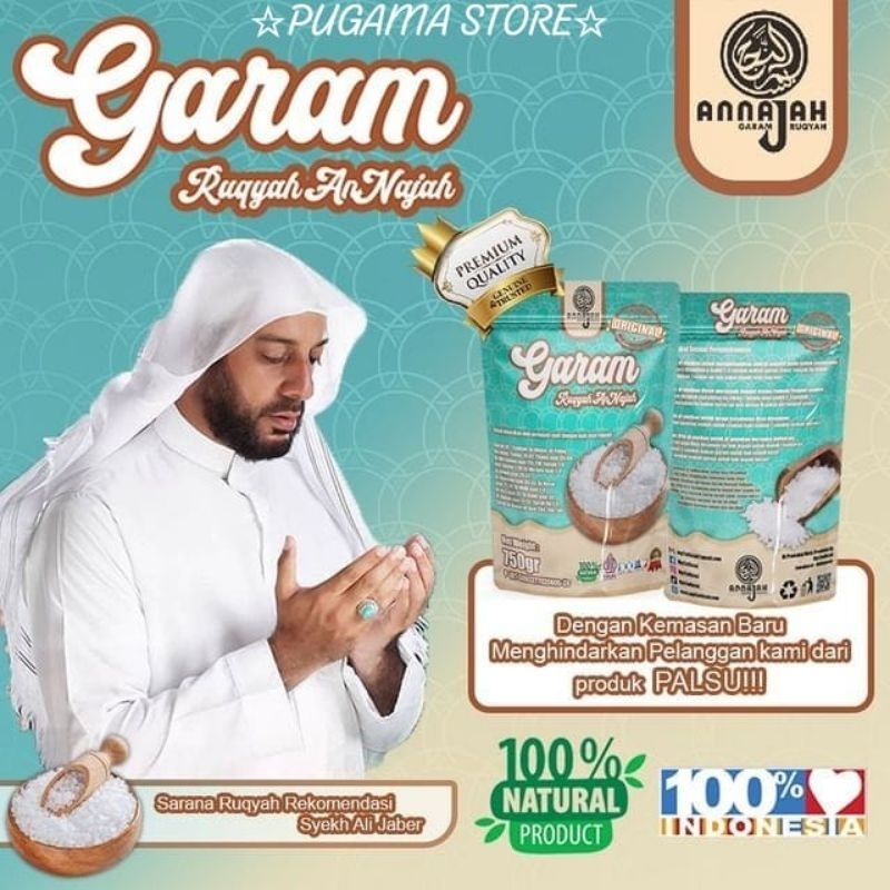 

GARAM RUQIAH AN'NAJAH 750GR ORIGINAL