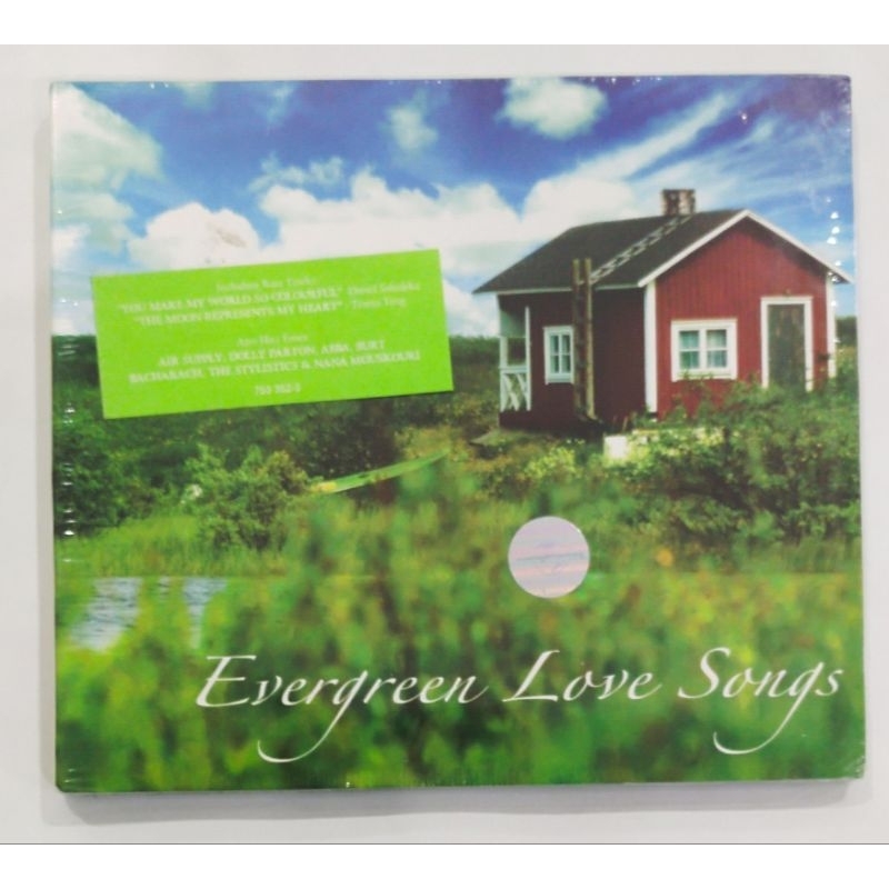 CD EVERGREEN LOVE SONG - DANIEL SAHULEKA / YOU MAKE MY WORLD SO COLOURFUL