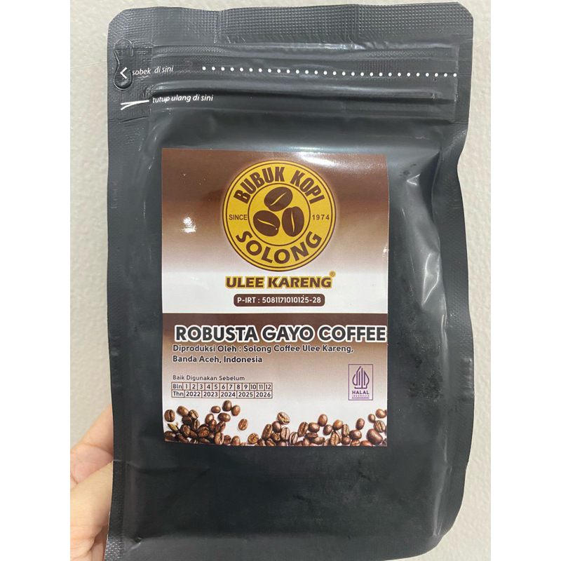 

Kopi Robusta Solong 200gr