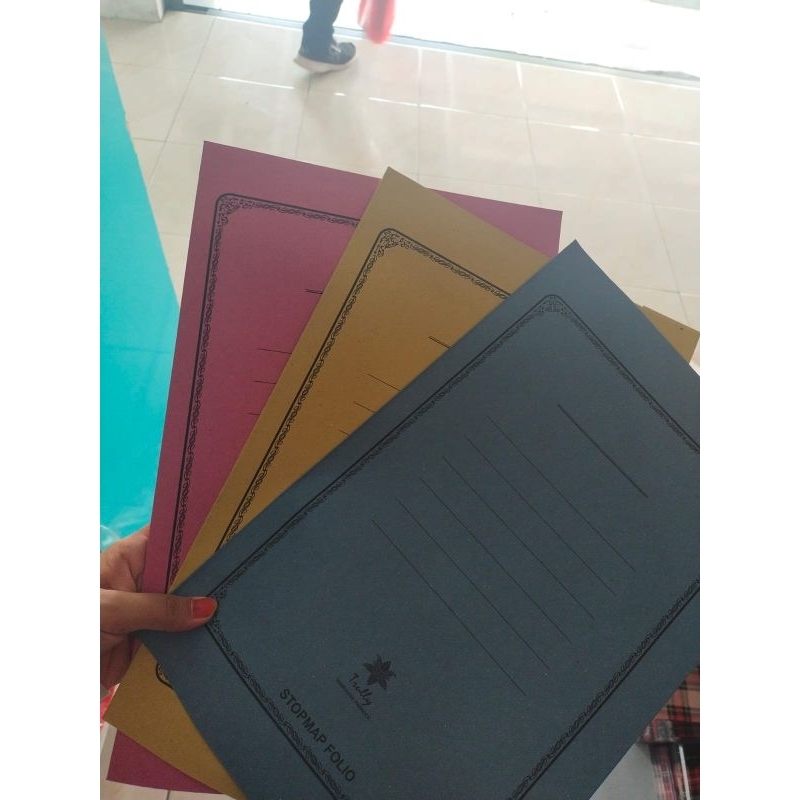 

( 3 pcs) Map Kertas Folio/ stopmap folio