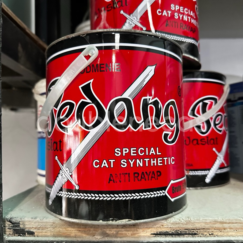 MENI KAYU PEDANG 1GALON 5KG / LOODMENIE PEDANG 5KG