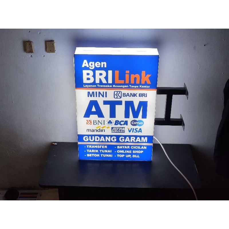 NEON BOX FULL AKRILIK UK 40X60