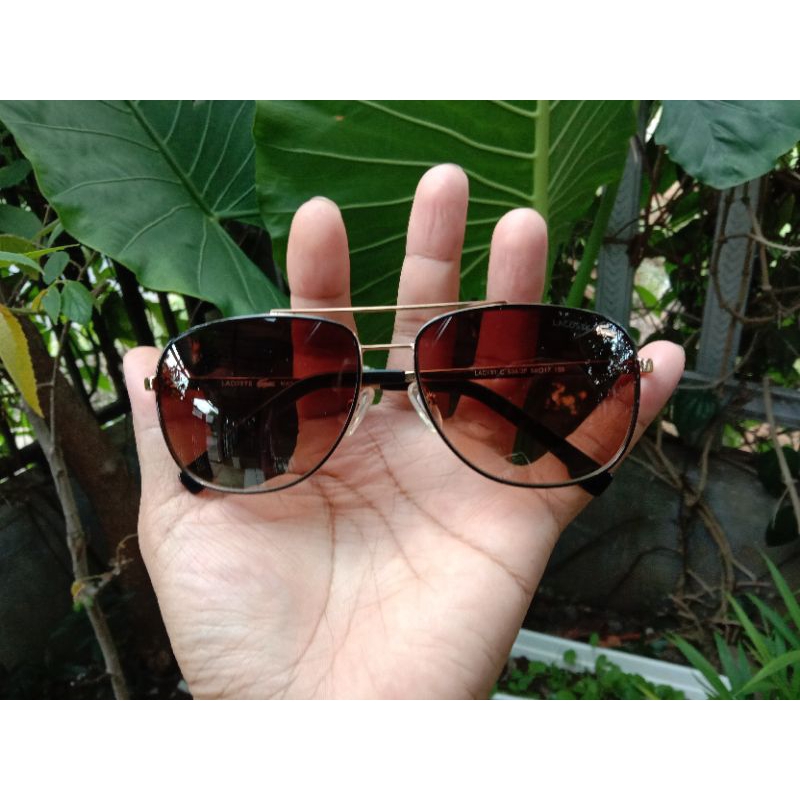 Kacamata Pria Wanita Lacoste Lc 131 Original Klasik Sunglases