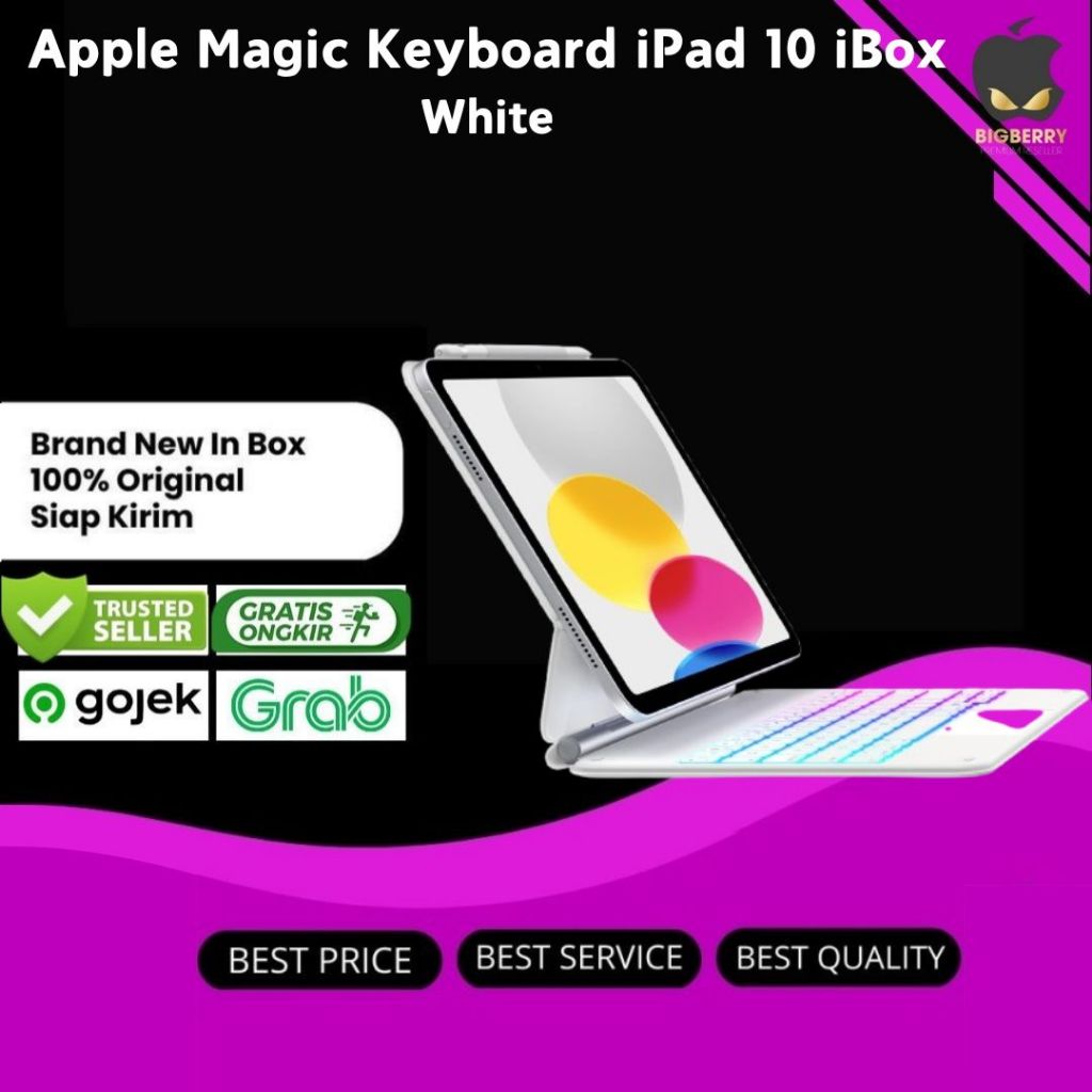 (iBox) Magic Keyboard Folio for iPad 10th generation iPad 10 resmi Apple