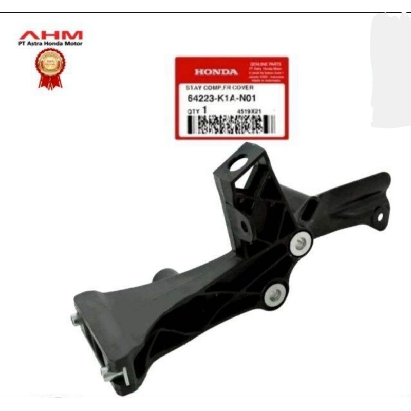 64223K1AN01 STAY COMP BEAT DELUXE DUDUKAN PANEL DEPAN BEAT 2021 DUDUKAN PANEL DEPAN BEAT DELUXE  BRE