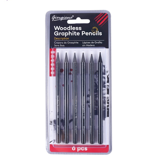 

KP8 Giorgione Pensil Grafit Pensil Berkarbonasi Graphite Pencil Charcoal Pencils GWM32