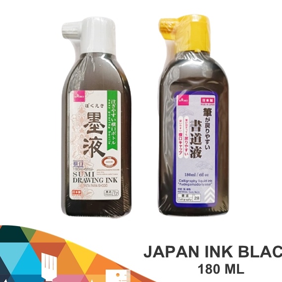 

Potongan Tinta Jepang raphy Ink Daiso Ink Tinta Kalrafi tinta jepang 18ml