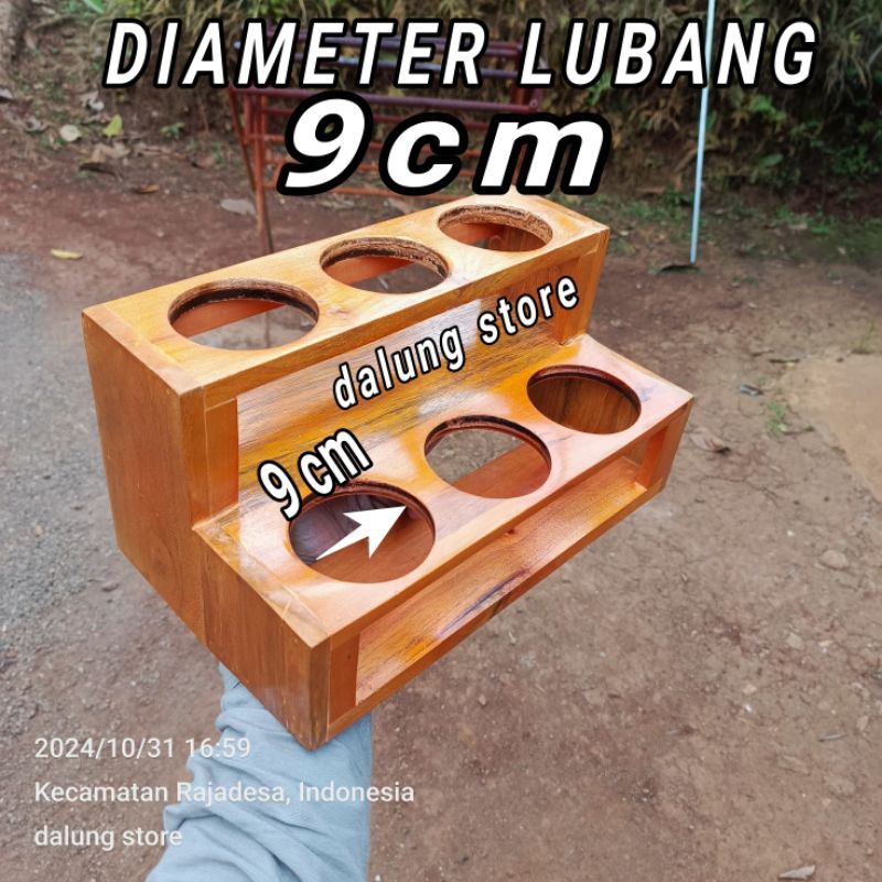 rak botol minyak goreng rak kayu rak botol kecap rak saus caos rak gelas cup