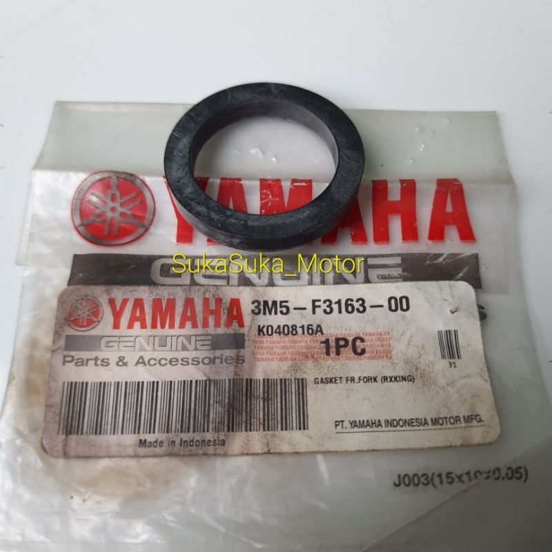 Karet Gromet Ring Cincin kuping Lampu Shock Depan Rx King Rxking Lama Ori Ygp NOS | 3M5-F3163-00