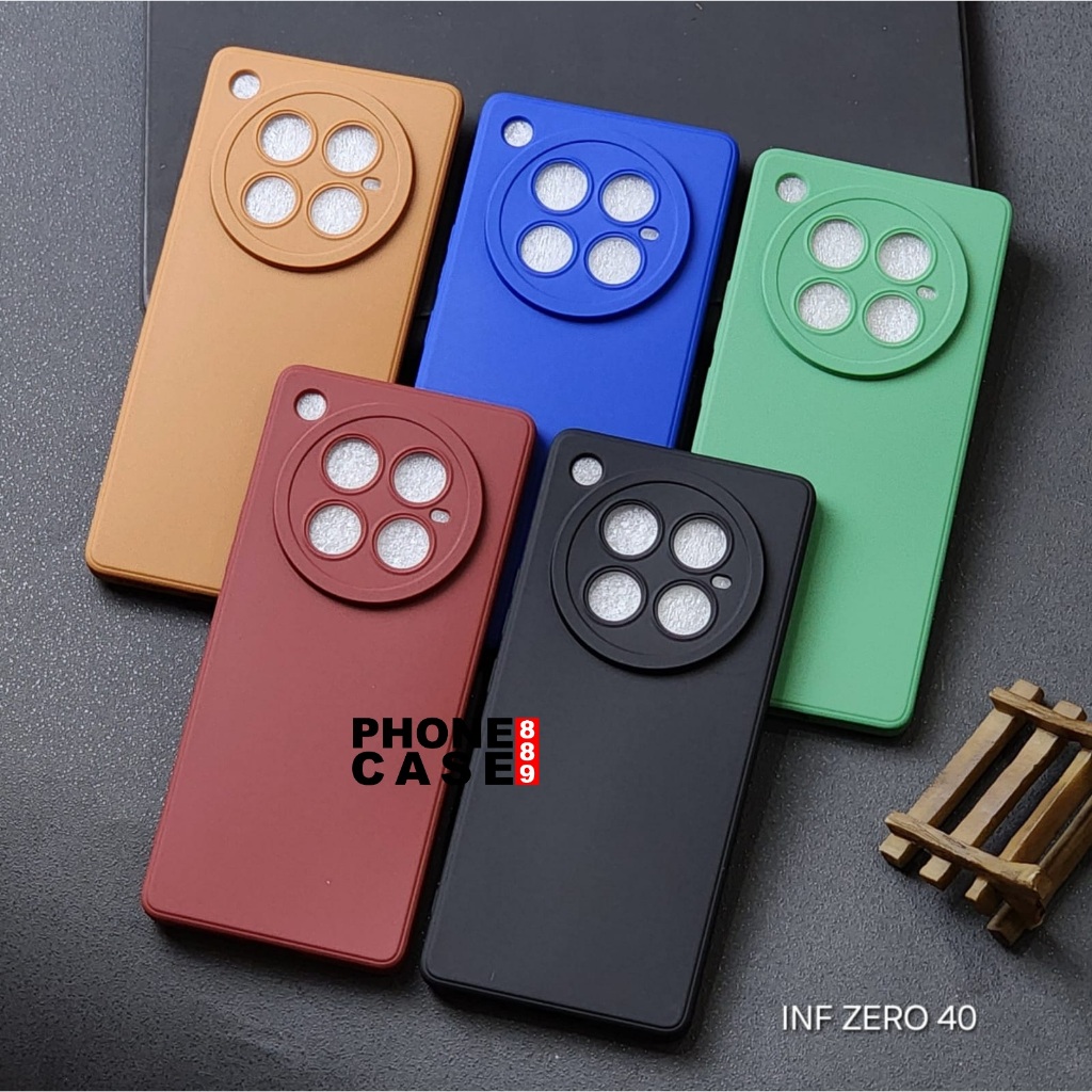INFINIX ZERO 40 CASE MACARON PRO CAMERA CASE INFINIX ZERO 40